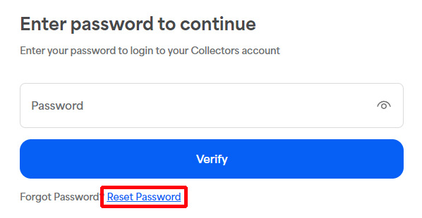 PSAアカウントのパスワード再設定方法